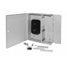 FO-WBX-6xSLT-W140H42-48UN-GY. Кросс оптический настенный. Hyperline