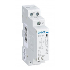 Контактор модульный NCH8-20/02 20А 2НЗ AC 220/230В 50Гц (R) CHINT (256053). Контактор модульный. CHINT