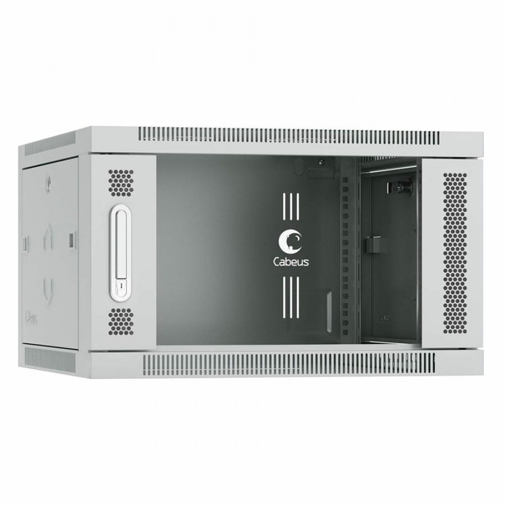SH-05F-6U60/60 (7063c). Шкаф телекоммуникационный 19 настенный 6U. CABEUS