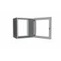 EC-WA-125440-W-G-GY. Шкаф телекоммуникационный 19 настенный 12U. NETLAN