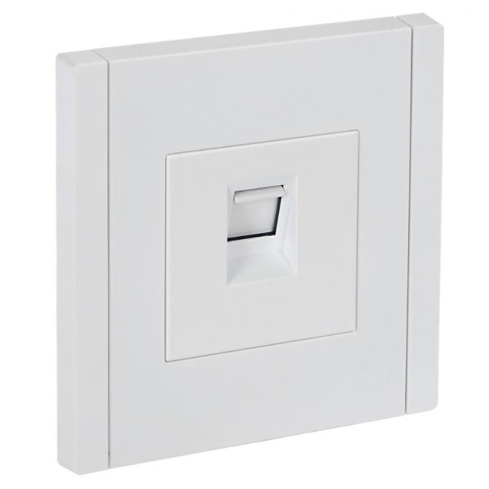 FORTE&PIANO Розетка компьютерная RJ45 кат.5E FP232 скрытой установки белый (FP-K10-1-K01). Розетка компьютерная RJ45 (cat.5e) серии FORTE&PIANO. IEK