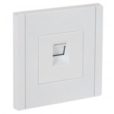 FORTE&PIANO Розетка компьютерная RJ45 кат.6 FP231 скрытой установки белый (FP-K10-2-K01). Розетка компьютерная RJ45 (cat.6) серии FORTE&PIANO. IEK