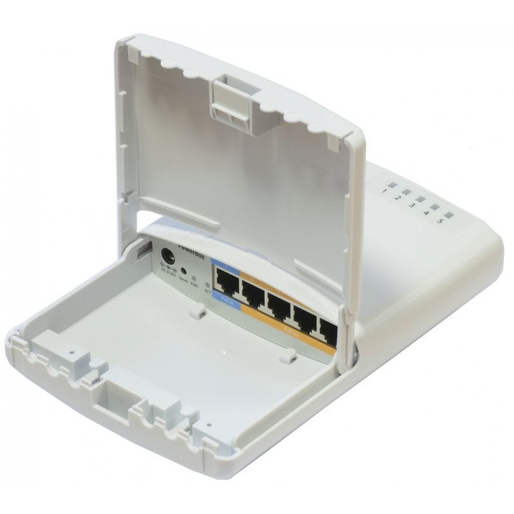 RB750P-PBr2. Коммутатор 4-портовый Gigabit Ethernet с PoE. Mikrotik