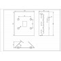 STB-CAT10. Кронштейн для крепления на столб. Smartec