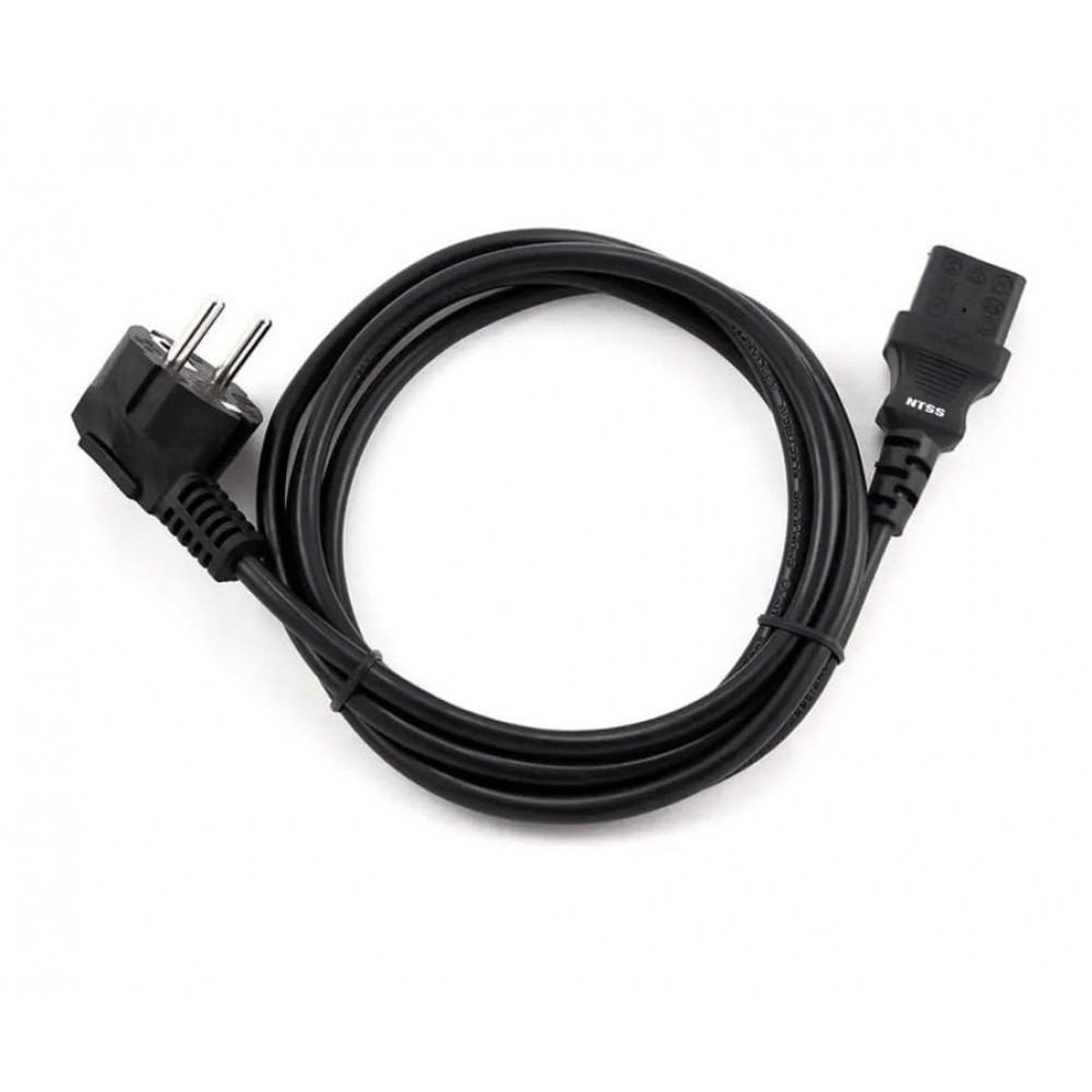 NTSS-PC13772 C13-Schuko проводник.:3х1мм2 1.8м 220В 10А черный. Кабель питания. NTSS