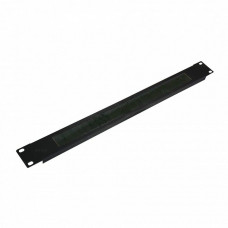 NTSS-BO-1U-BL односторонний щетки 1U шир.:19. Кабельный организатор 19. NTSS