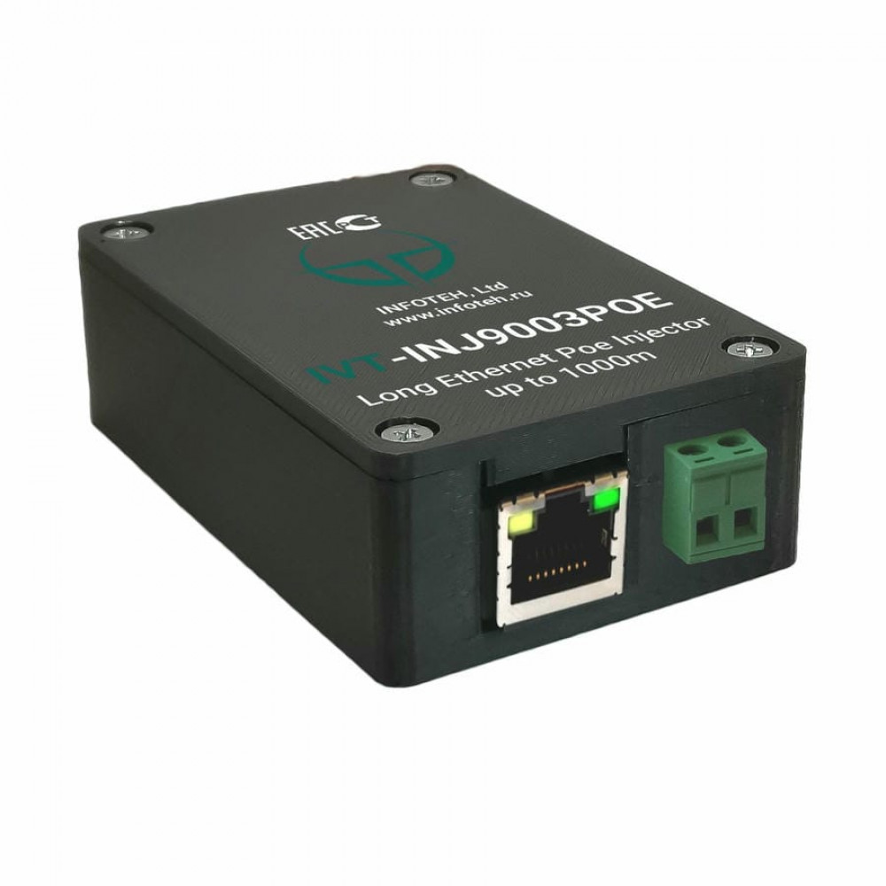 IVT-INJ9003POE. Инжектор PoE. Инфотех