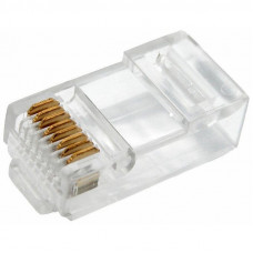 Разъем UTP RJ-45 (8P8C), CAT 5e PROconnect (05-1021-3). Разъем RJ-45. PROCONNECT Разъем UTP RJ-45 (8P8C), CAT 5e PROconnect (05-1021-3). Разъем RJ-45. PROCONNECT