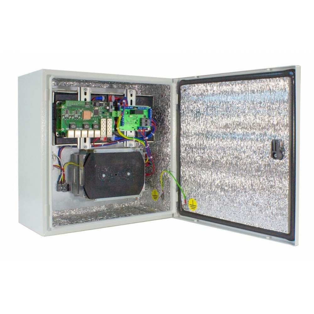 Релион-SW-М-2G-8Poe+/480W-UPS. Коммутатор с питанием по PoE. Релион