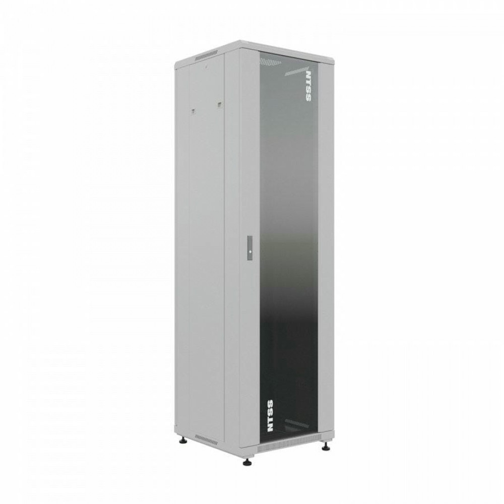 NTSS-R18U6060GS напольный 18U 600х600мм. Шкаф телекоммуникационный 19. NTSS
