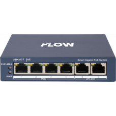 F-SW-EM606POE-VM/L. Коммутатор с POE. i-FLOW