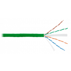U/UTP 4pair, Cat6, Solid, In, нг(А)-HF (NMC 4140C-GN). Кабель «витая пара» (LAN) для структурированных систем связи. NIKOMAX