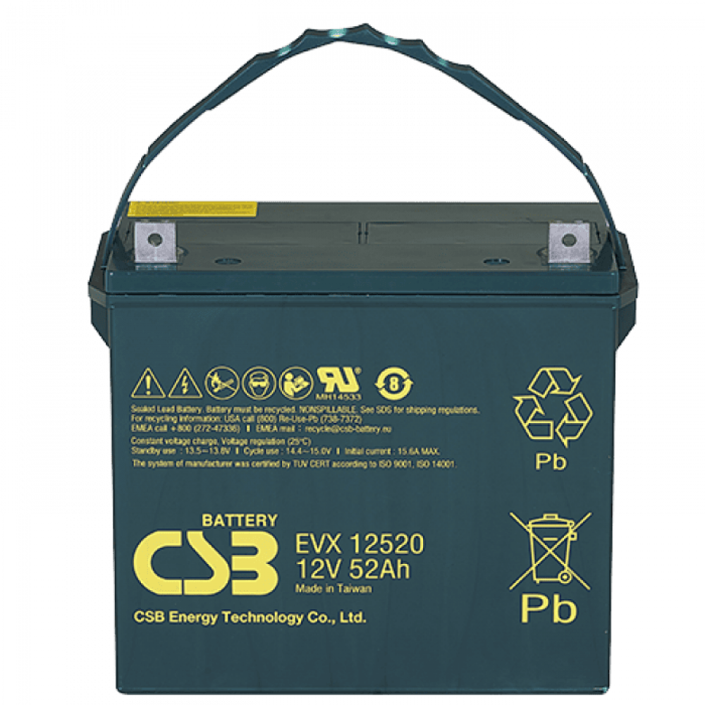 CSB EVX 12520. Аккумулятор герметичный свинцово-кислотный. CSB