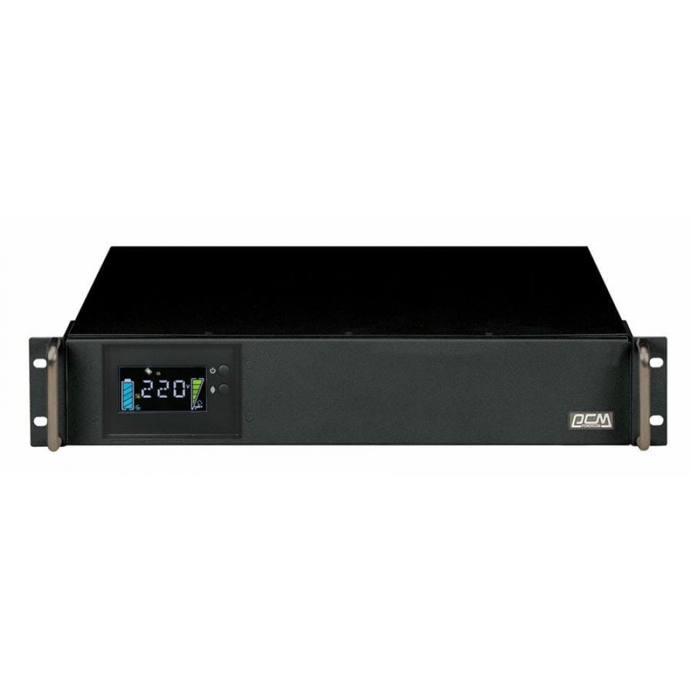 King Pro RM KIN-3000AP LCD 2400Вт 3000ВА черный. Источник бесперебойного питания. POWERCOM