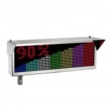 Экран-ИНФО-RGB-Н 12-24, ШТ1/2. Оповещатель охранно-пожарный комбинированный светозвуковой динамический взрывозащищённый (табло). Эридан