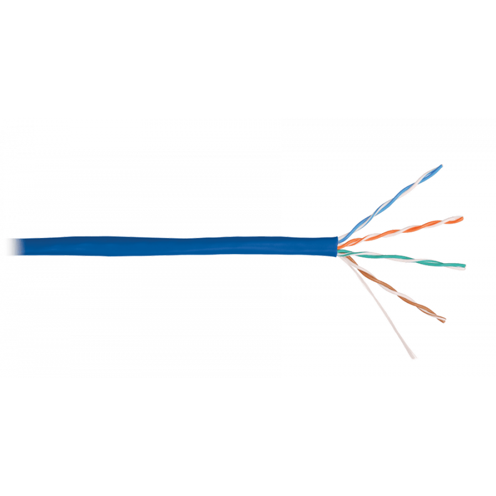 U/UTP 4pair, Cat5e, Solid, In, нг(А)-HF (NMC 4100C-BL). Кабель «витая пара» (LAN) для структурированных систем связи. NIKOMAX