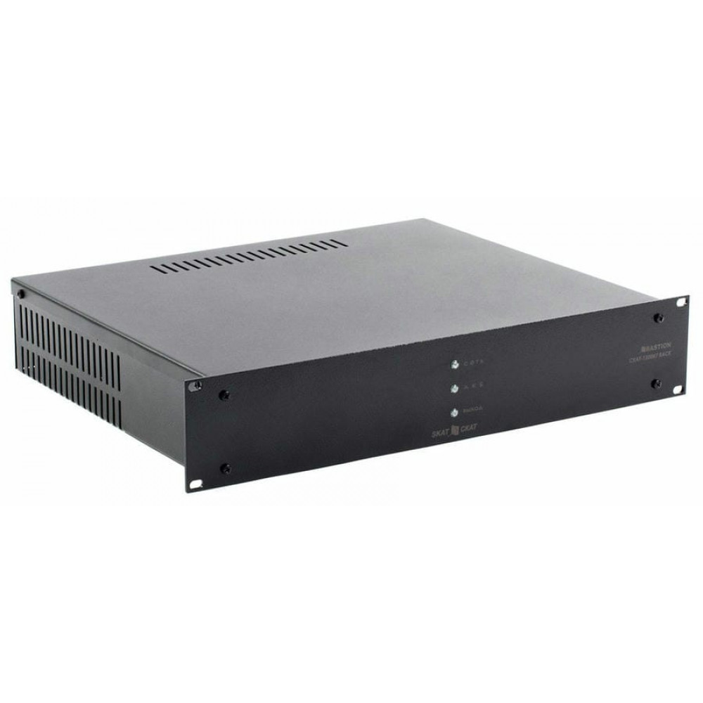 СКАТ-1200И7 RACK (СКАТ ИБП-12/5-2x17-RACK) (2142). Источник вторичного электропитания резервированный. Бастион