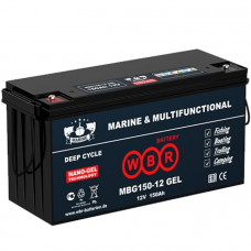 WBR MBG150-12. Аккумулятор герметичный свинцово-кислотный. WBR