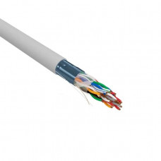 F/UTP, CAT 5е, PVC, 10PR, 24AWG, INDOOR, SOLID, серый, РФ REXANT (01-1202-R). Кабель «витая пара» (LAN) для структурированных систем связи. Rexant F/UTP, CAT 5е, PVC, 10PR, 24AWG, INDOOR, SOLID, серый, РФ REXANT (01-1202-R). Кабель «витая пара» (LAN) для структурированных систем связи. Rexant