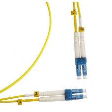 FC-D2-9-LC/UR-LC/UR-H-1M-LSZH-YL. Патч-корд волоконно-оптический LC/UPC-LC/UPC. Hyperline