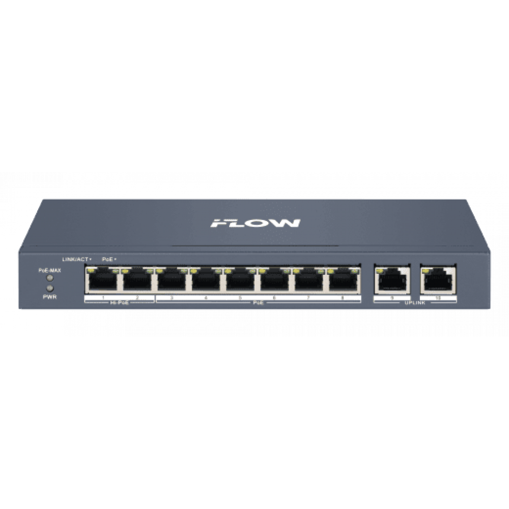 F-SW-EM610POE-VM/L. Коммутатор с POE. i-FLOW