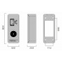QR-X-3(серебро). Считыватель QR/штрих-кода. HidDen Lab