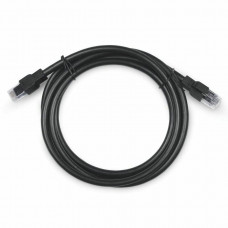 PC-ARM-UTP-RJ45-Cat.6a-3m-PE (10133c), чёрный. Патч-корд медный. CABEUS