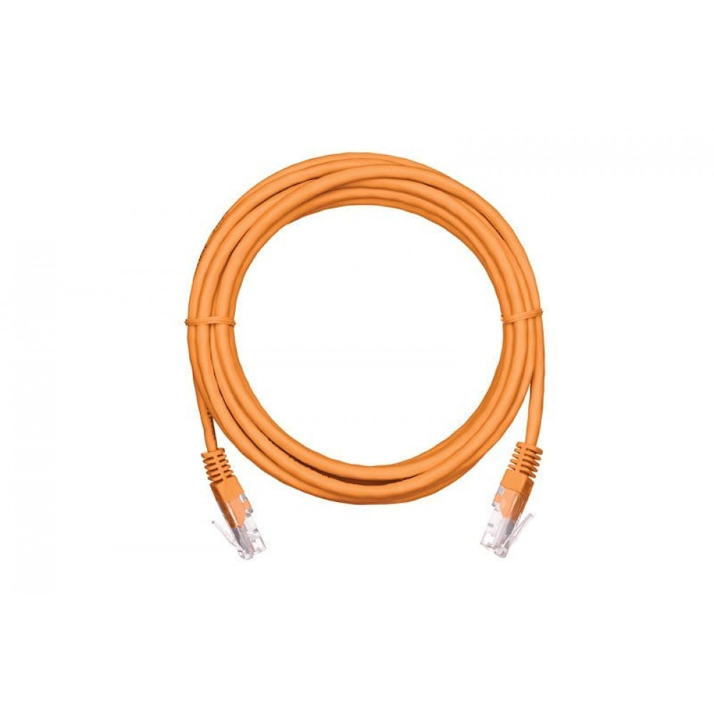 EC-PC4UD55B-BC-PVC-010-OR-10 (10шт). Патч-корд медный. NETLAN