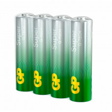 GP Super Alkaline 15A AA (GP 15AA21RA-2CRS4), упак. 4 шт.. Алкалиновые батарейки. GP Batteries