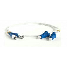 FC-D2-9A1-FC/UR-LC/UR-H-1M-LSZH-WH. Патч-корд волоконно-оптический FC-LC. Hyperline