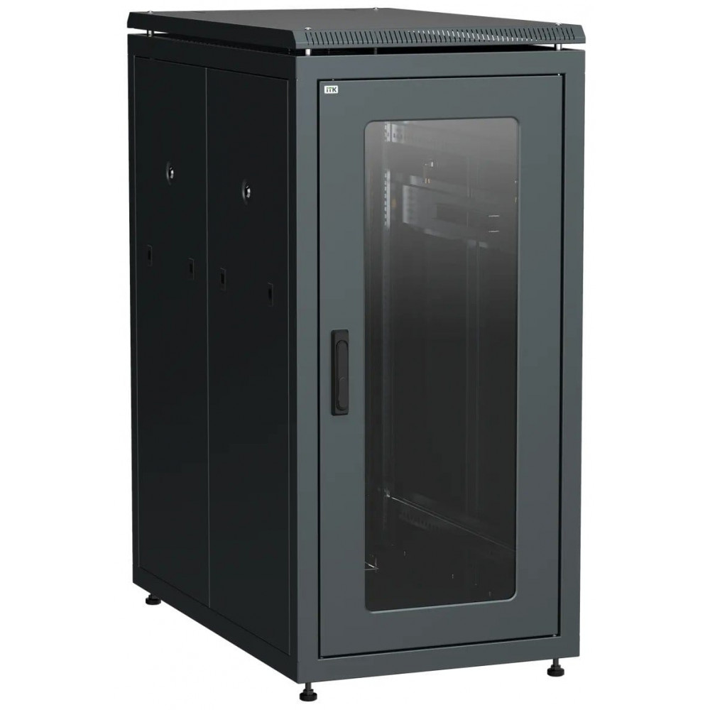 LN05-28U81-GM. Шкаф телекоммуникационный 19 напольный 28U. ITK