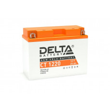 Delta CT 1220. Аккумулятор герметичный свинцово-кислотный стартерный. Delta