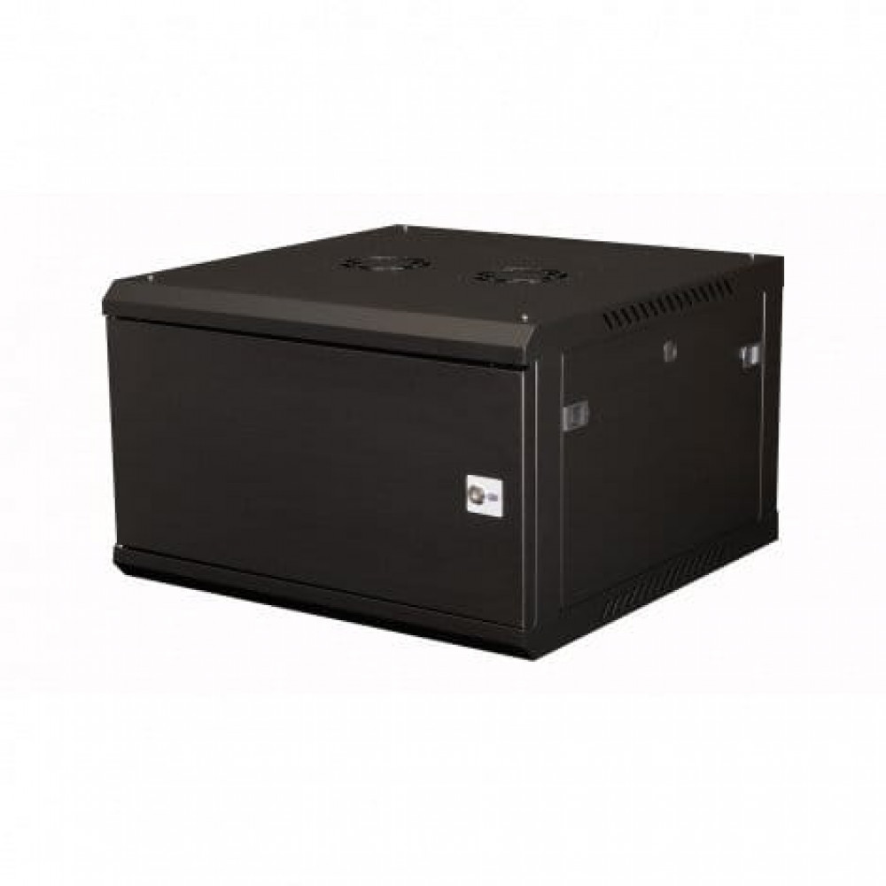 DR-641101. Шкаф телекоммуникационный 19 настенный, дверь металл, 6U. Datarex