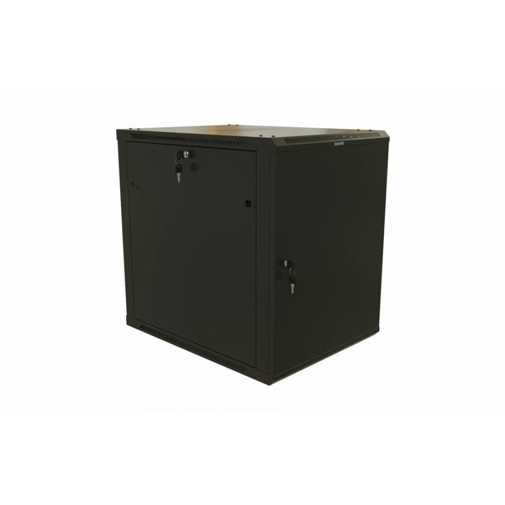 TWB-2266-SR-RAL9004. Шкаф телекоммуникационный 19 настенный 22U. Hyperline