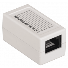 CS70-1C5EU. Проходной адаптер категория 5Е UTP тип RJ45-RJ45, белый. ITK CS70-1C5EU. Проходной адаптер категория 5Е UTP тип RJ45-RJ45, белый. ITK