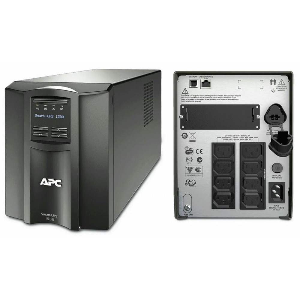 SMT1500I APC Smart-UPS 1500 ВА. Источник бесперебойного питания. APC