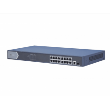 DS-3E0518P-E. Коммутатор с питанием POE. Hikvision