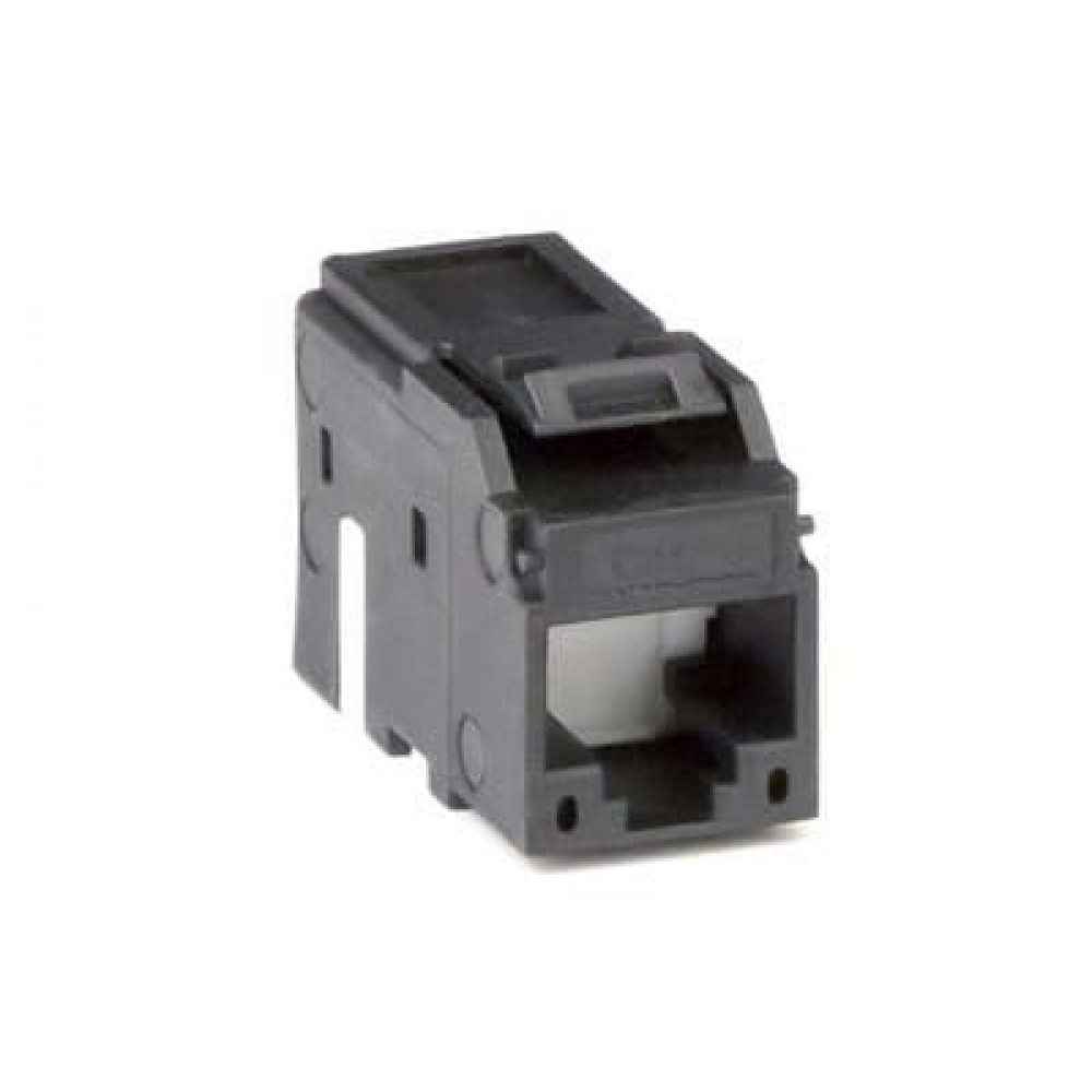 Модуль Keystone RJ45 CAT5E, черный (RNK5EUBK). Модуль неэкранированный. ДКС