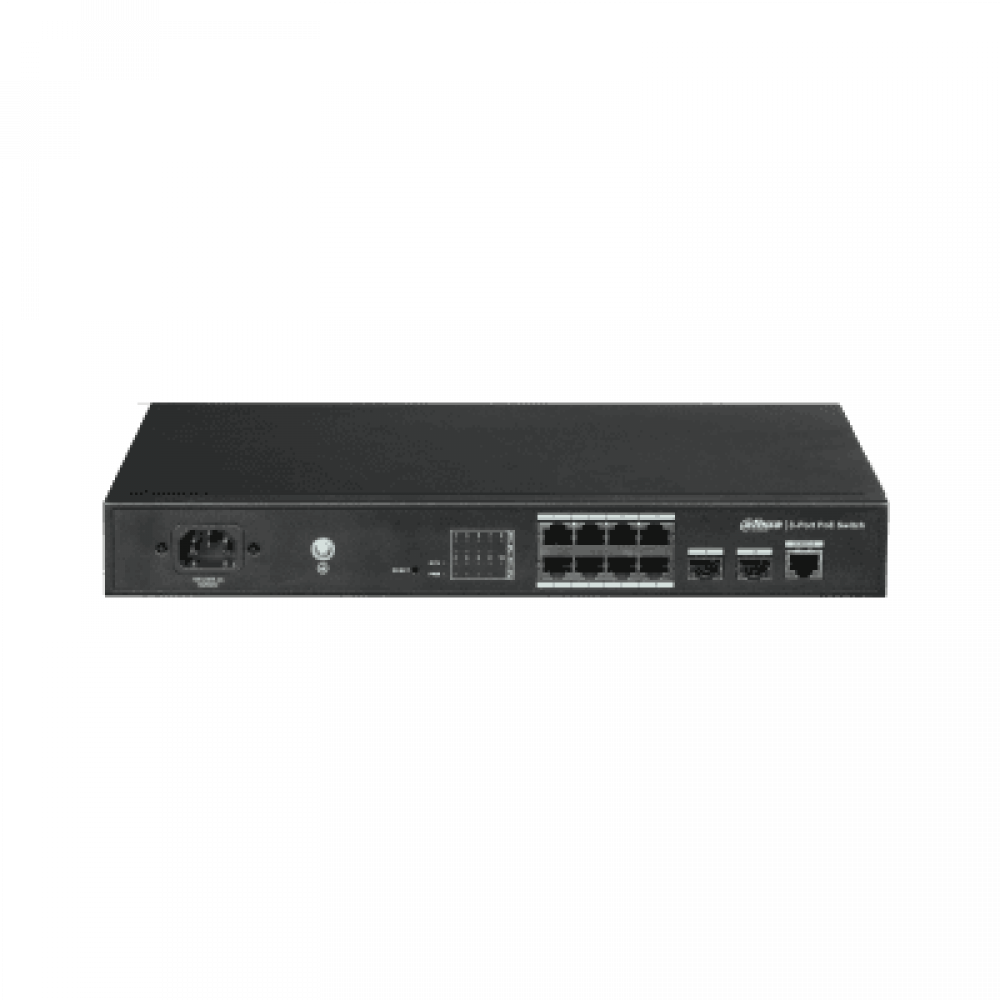 DH-PFS4210-8GT-150. Сетевой PoE коммутатор. Dahua