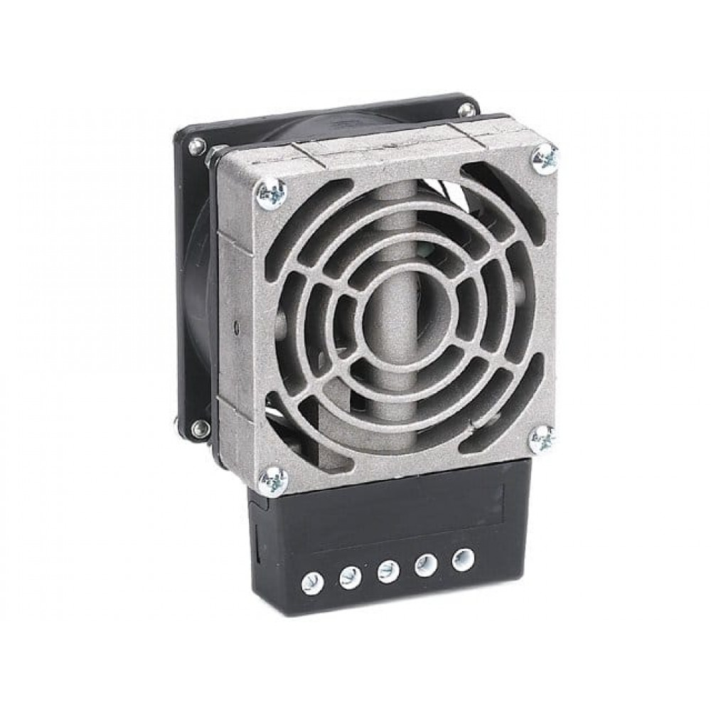 Обогреватель на DIN-рейку с вентилятором 200Вт 230В IP20 (heater-vent-q-200-20). Обогреватель на DIN-рейку. EKF