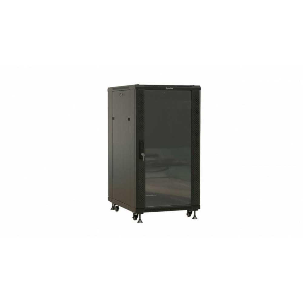 TTBR-2788-AS-RAL9004. Шкаф телекоммуникационный 19 напольный 27U. Hyperline