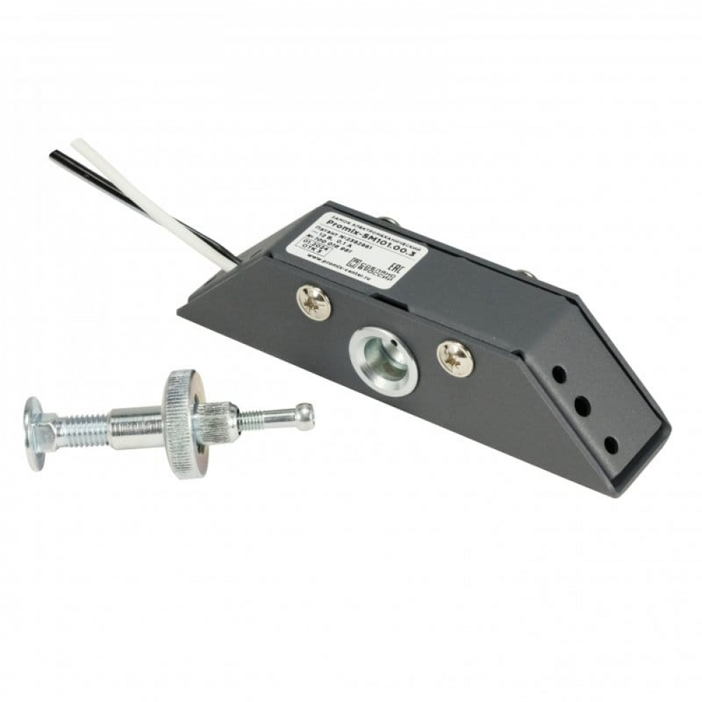 Promix-SM101.01 graphite. Замок электромеханический. Промикс