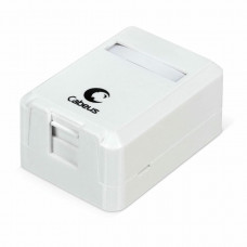 MB-1 (7445c). Корпус внешней настенной розетки на 1 Keystone. CABEUS