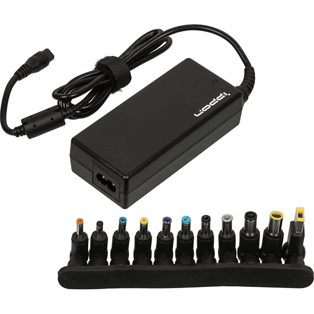 Блок питания Ippon E70 автоматический 70W 18.5V-20V 11-connectors 3.5A, LED индикатор (651779). Блок питания. Ippon