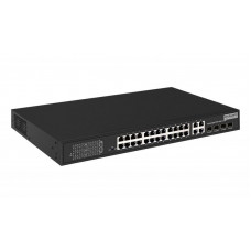 SW-62444(400W). Коммутатор 24-портовый Fast Ethernet с PoE. OSNOVO