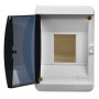 Корпус пластиковый навесной TEKFOR Mini КМПн-4 IP41 белый (TFM-KP73-N-04-41-K01-K01). Корпус пластиковый. IEK
