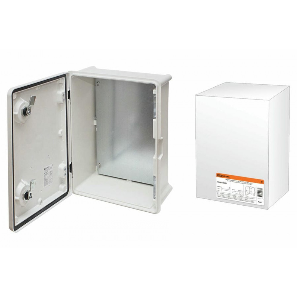 ЩПМП-1-1, GRP, IP65, IK10, 400х300х170. Бокс пластиковый антивандальный. TDM ЕLECTRIC