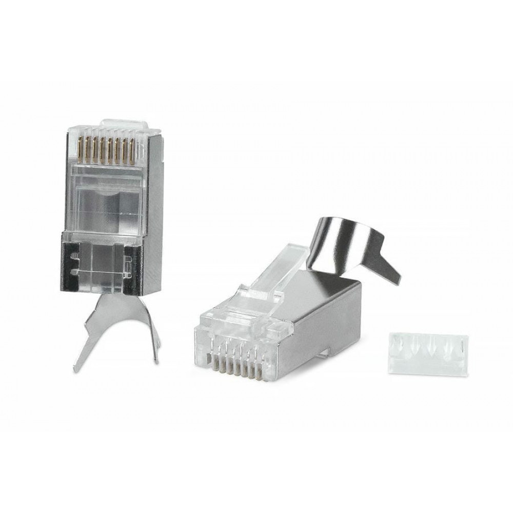 8P8C-SH-C7(1.5)-TWP (7780c). Разъем RJ-45. CABEUS