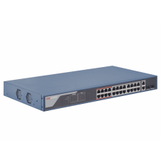 DS-3E1326P-EI. Коммутатор с POE. Hikvision