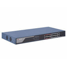 SWT-1318P. Коммутатор с питанием POE. HiWatch Pro